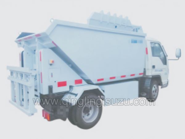 Dump garbage truck