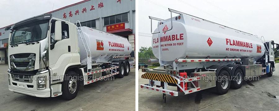 Fuel tank truck