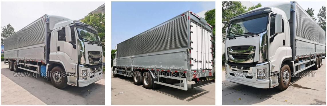 Qingling Isuzu Aluminium Wing Van Truck
