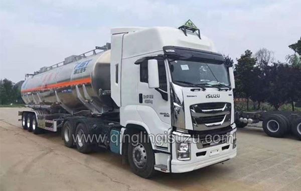 Dangerous Goods Trailer Truck