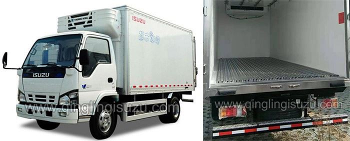 fresh refrigerated truck