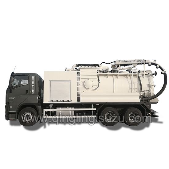 Qingling Isuzu Combo Vacuum Truck 13000L 
