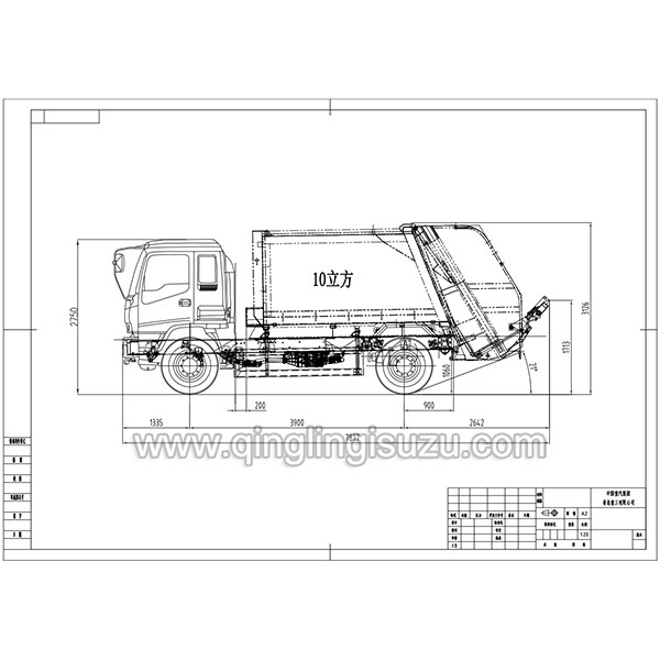 ISUZU 10m³ Garbage Compactor
