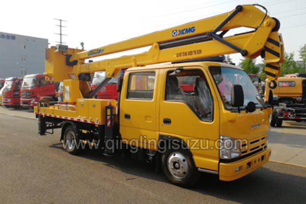 QINGLING ISUZU 100P/NKR 4x2 Manlift Truck 14.7 meters