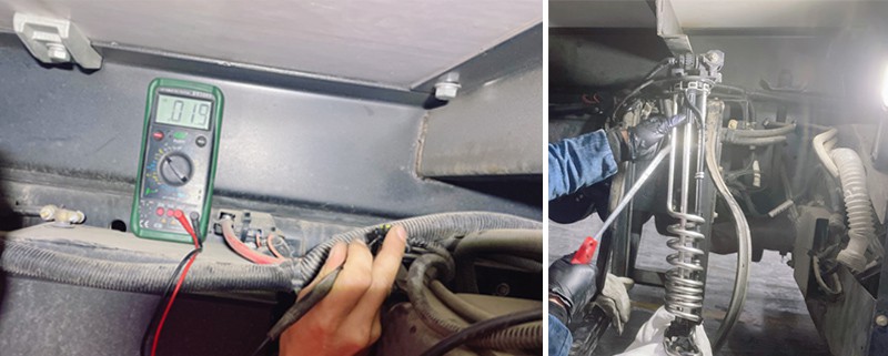 AdBlue level quality sensor connector