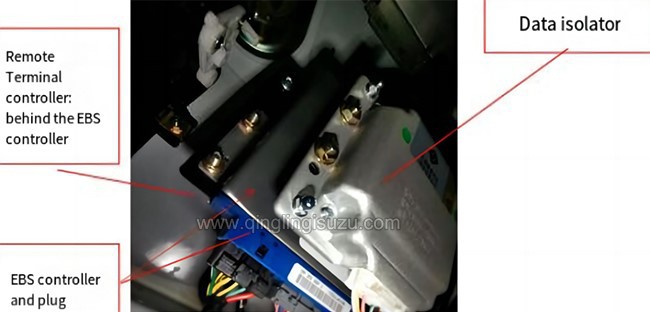 Unplug the White Connector