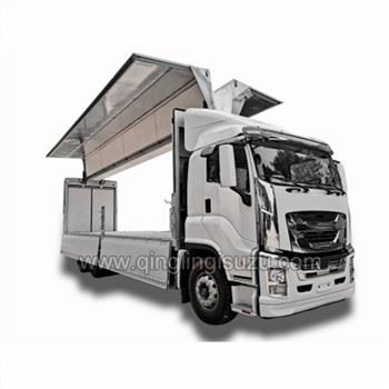 Qingling  GIGA VC61 6x4 9m Aluminium Wing Van Truck 380 Horsepower