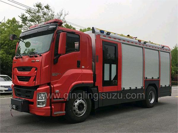 QINGLING ISUZU-VC61 4×2 Fire Fighting Truck(8 Tons)