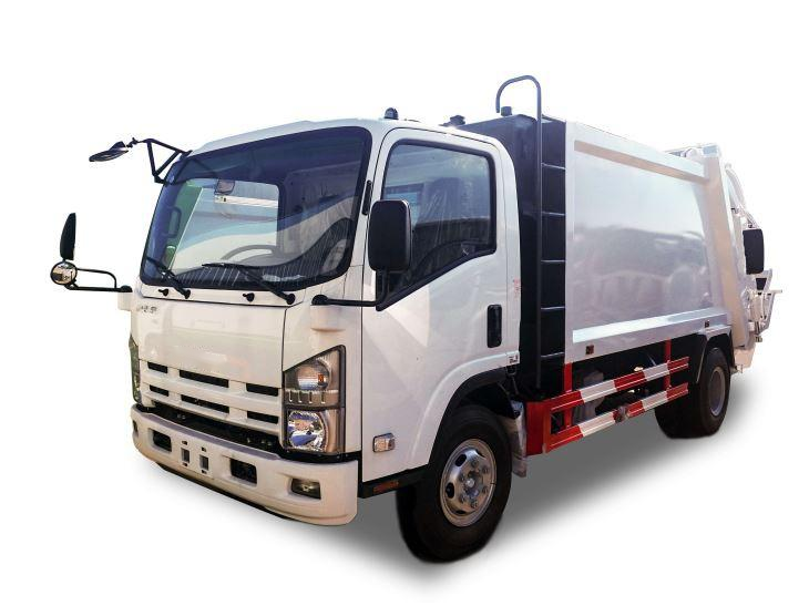  700P 6m3 Compression Garbage Truck For Sale