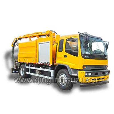 Qingling  Combo Vacuum Truck 9000L